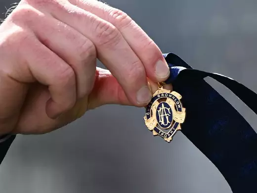 A fifth man has been charged over suspicious gambling relating to the AFL Brownlow Medal awards. Photo: Joel Carrett/AAP PHOTOS