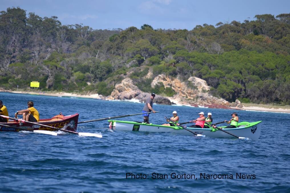 The Broulee Bats finish their George Bass. Photo: Stan Gorton, Narooma News
