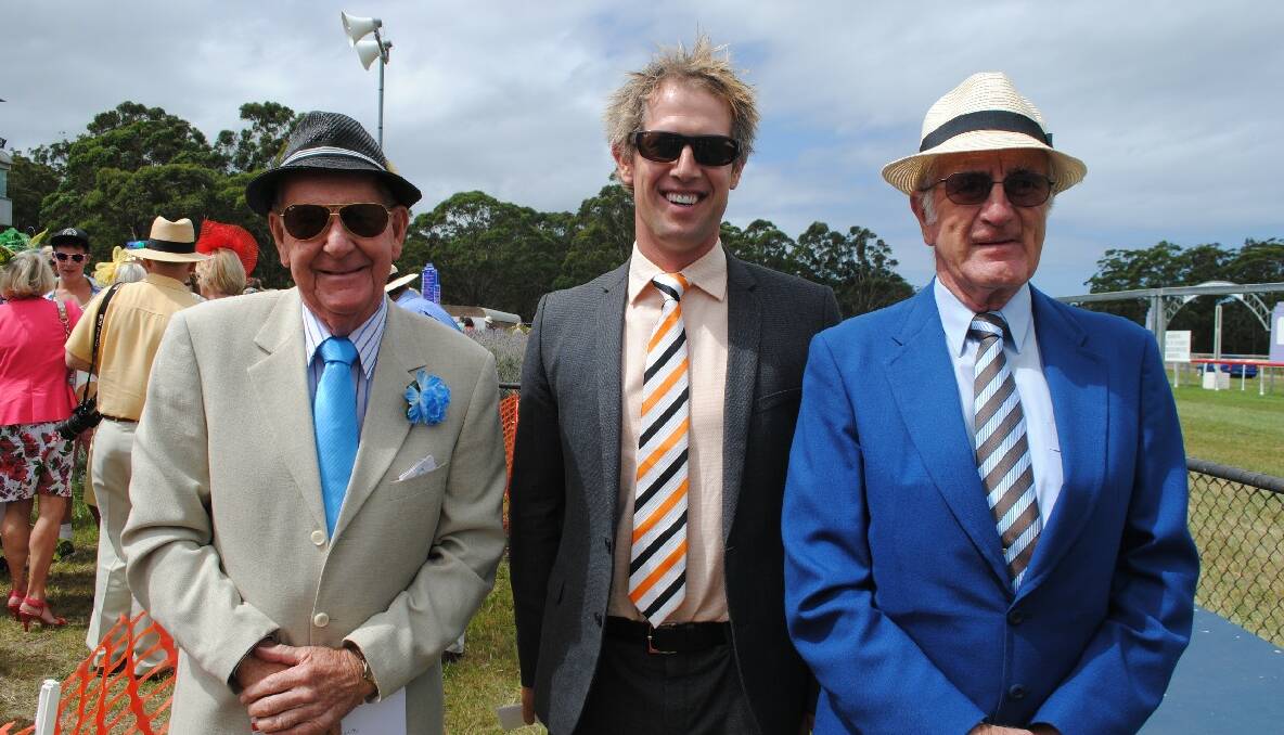 MEN’S FASHION: Finn Everding of Canberra came second in the Men’s Fashions, Curtis Hancock of Narooma came first and Brian Bailey of Canberra came third. 