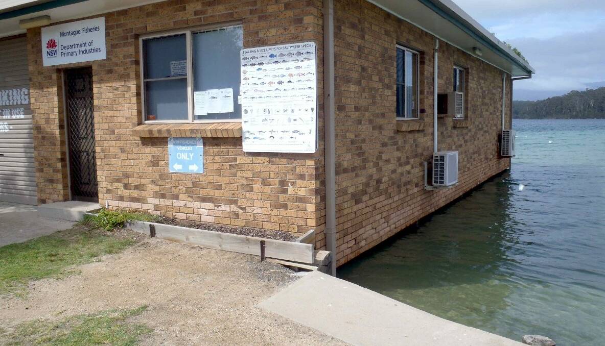 Fisheries office at Riverside Drive...