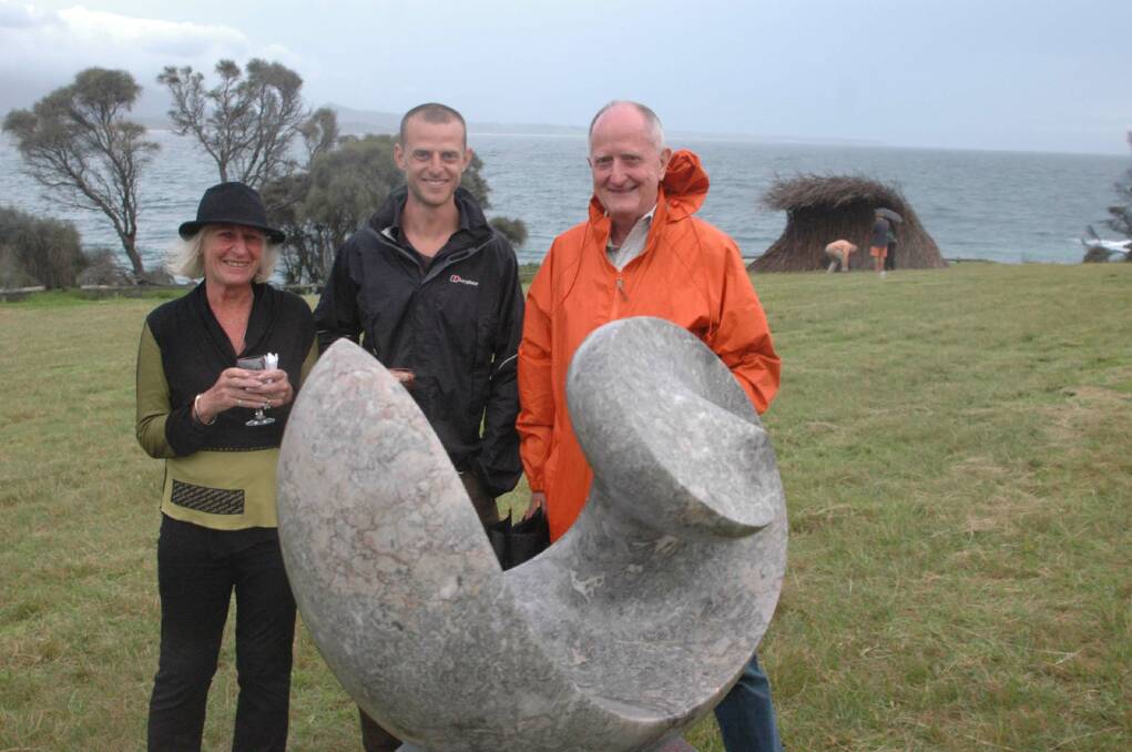 SCULPTURE ON THE EDGE: Bermagui’s Sculpture on the Edge exhibition includes large works on the headland, small sculptures in the Community Hall, as well as a public symposium and children’s workshops.
