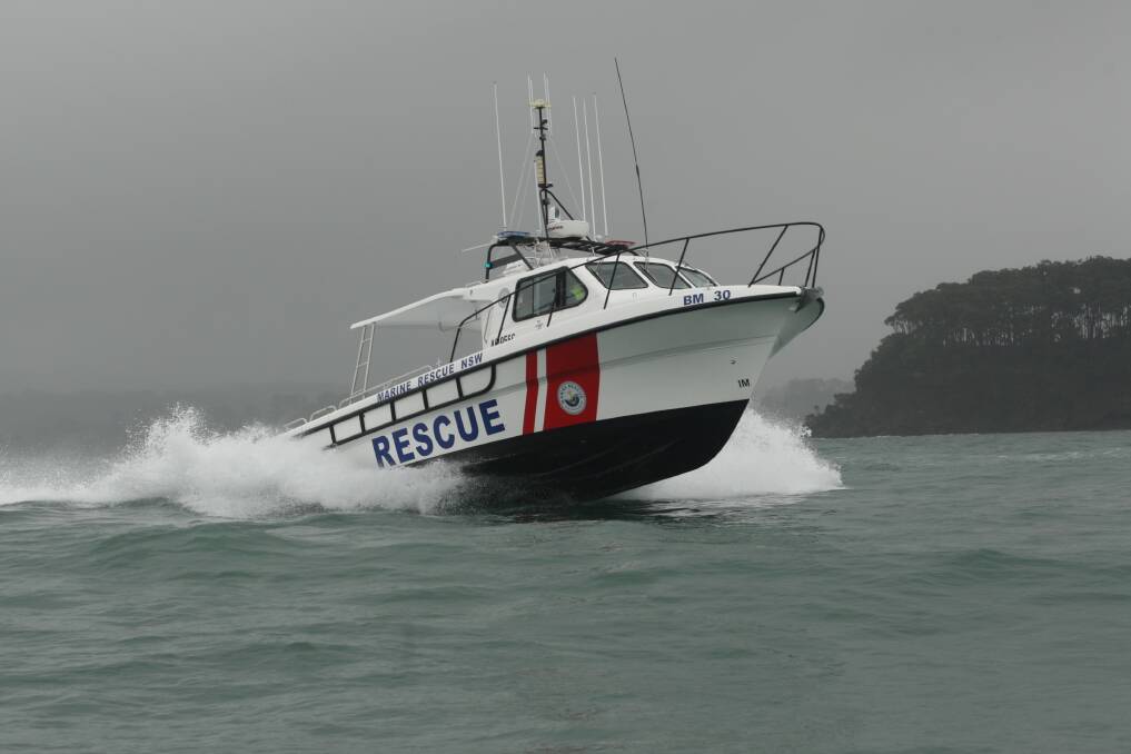 STEBER RESCUE: The new Steber 30 rescue vessels from Bermagui and Batemans Bay Marine Rescue units will be participating in the SAREX operation this weekend.